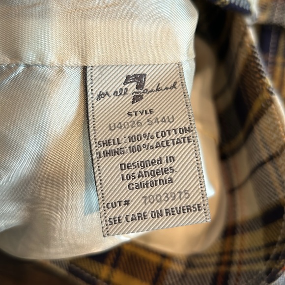 Rare Vintage 7 For All Mankind Swing Coat - Picture 6 of 16